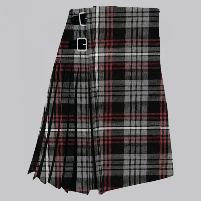 Clan Auld Lang Syne Grey Tartan Kilt