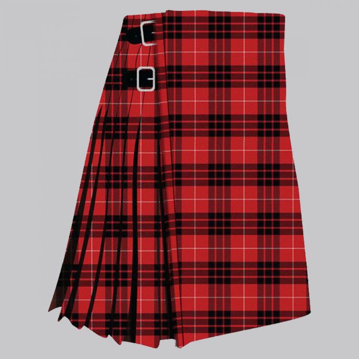 Clan Munro Black And Red Tartan Kilt